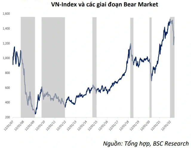 Chứng khoán Việt Nam hồi phục ra sao sau những lần rơi vào thị trường gấu? - Ảnh 1.