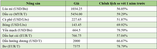 Thị trường hàng hóa thế giới chứng kiến giá tăng cao kỷ lục trong thời gian qua - Ảnh 6.