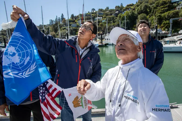 Hành trình của cụ ông 83 tuổi người Nhật Bản một mình vượt Thái Bình Dương trong 2 tháng: Đừng để ước mơ của bạn chỉ là ước mơ - Ảnh 3.