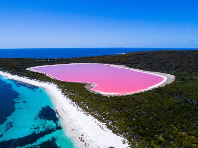 Chiêm ngưỡng 4 hồ nước màu hồng tuyệt đẹp hiếm có trên thế giới, để thấy hóa ra thiên nhiên cũng có trái tim lãng mạn - Ảnh 2.