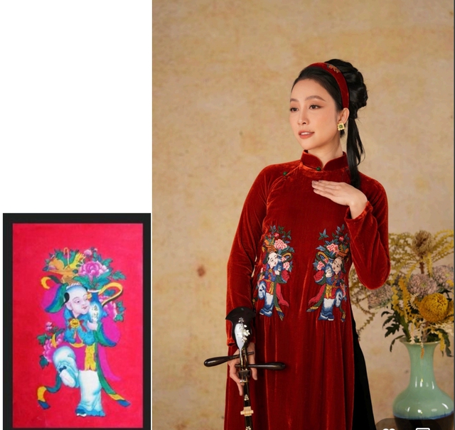 Thương hiệu từng chọn Linh Rin làm nàng thơ nay quay lại với BTS mới: Dùng 1 chất liệu rất khó để vẽ nên vẻ đẹp nhung thêu - Ảnh 2.